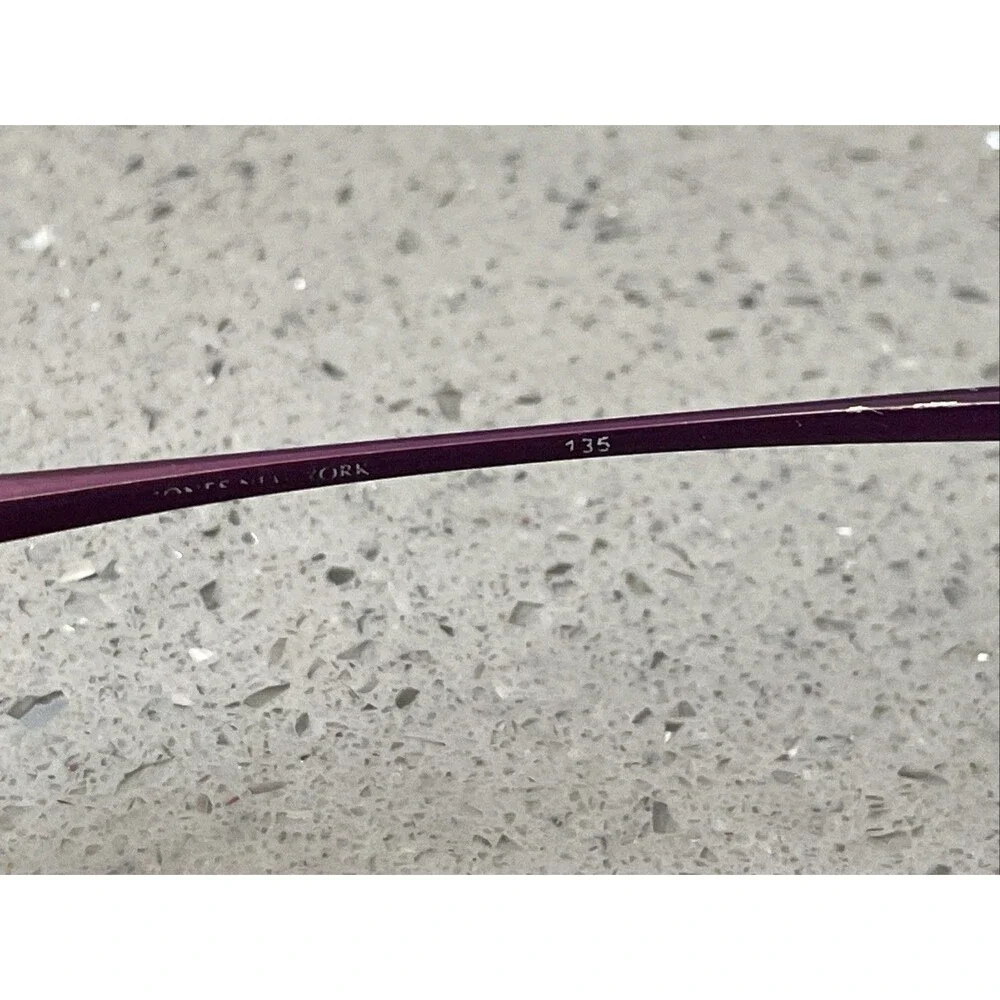 Originale JONES NEW YORK J208 Eyeglasses Frames ONLY PLUM 48-16-135